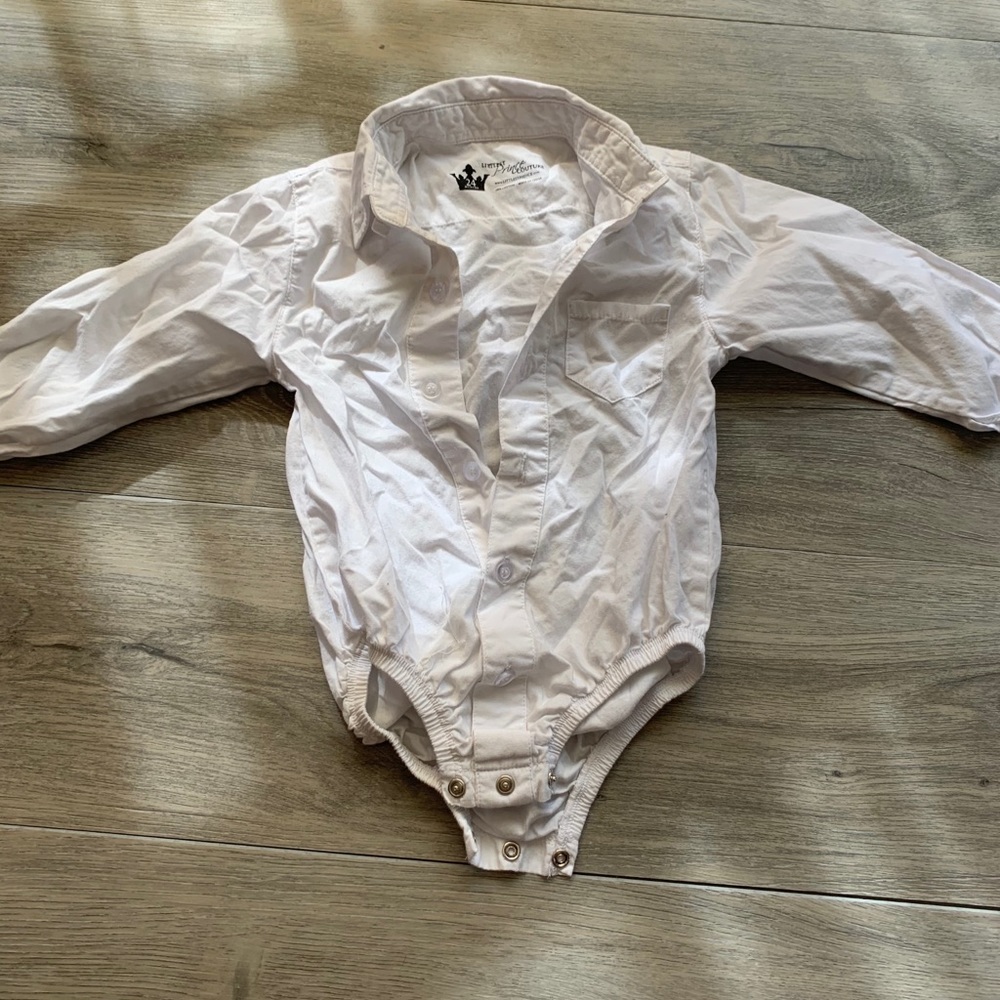 White collared shirt